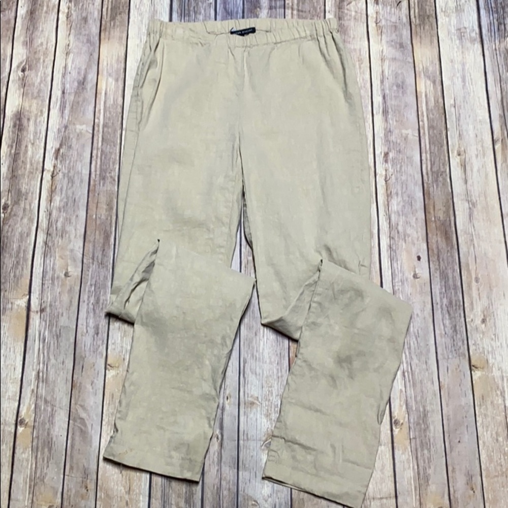 Sarah Pacini Made in Italy Linen Blend Pants